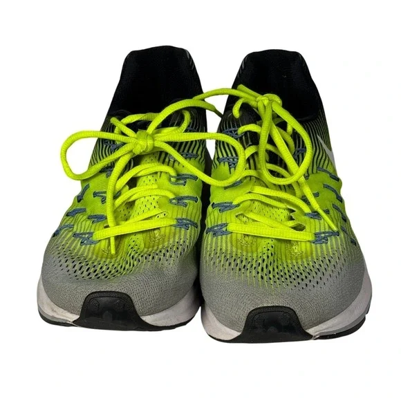 Nike Air Zoom Pegasus 33 Womens 11 Gray Volt Running Trainer Gym Athletic Shoe - Picture 4 of 7